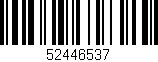 Código de barras (EAN, GTIN, SKU, ISBN): '52446537'