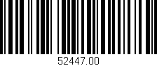 Código de barras (EAN, GTIN, SKU, ISBN): '52447.00'