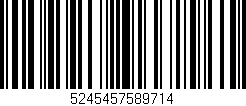 Código de barras (EAN, GTIN, SKU, ISBN): '5245457589714'