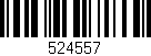 Código de barras (EAN, GTIN, SKU, ISBN): '524557'