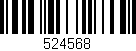 Código de barras (EAN, GTIN, SKU, ISBN): '524568'