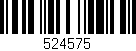 Código de barras (EAN, GTIN, SKU, ISBN): '524575'