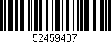 Código de barras (EAN, GTIN, SKU, ISBN): '52459407'