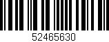 Código de barras (EAN, GTIN, SKU, ISBN): '52465630'