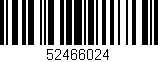 Código de barras (EAN, GTIN, SKU, ISBN): '52466024'