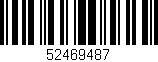 Código de barras (EAN, GTIN, SKU, ISBN): '52469487'