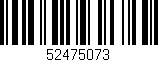 Código de barras (EAN, GTIN, SKU, ISBN): '52475073'