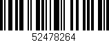 Código de barras (EAN, GTIN, SKU, ISBN): '52478264'