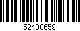 Código de barras (EAN, GTIN, SKU, ISBN): '52480659'