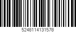 Código de barras (EAN, GTIN, SKU, ISBN): '5248114131578'