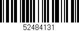 Código de barras (EAN, GTIN, SKU, ISBN): '52484131'