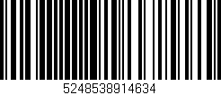 Código de barras (EAN, GTIN, SKU, ISBN): '5248538914634'
