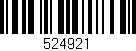 Código de barras (EAN, GTIN, SKU, ISBN): '524921'