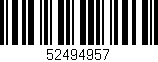 Código de barras (EAN, GTIN, SKU, ISBN): '52494957'