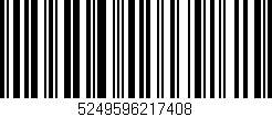Código de barras (EAN, GTIN, SKU, ISBN): '5249596217408'