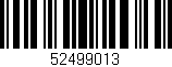 Código de barras (EAN, GTIN, SKU, ISBN): '52499013'