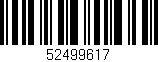 Código de barras (EAN, GTIN, SKU, ISBN): '52499617'