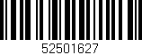 Código de barras (EAN, GTIN, SKU, ISBN): '52501627'