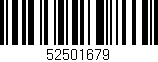 Código de barras (EAN, GTIN, SKU, ISBN): '52501679'