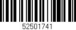 Código de barras (EAN, GTIN, SKU, ISBN): '52501741'