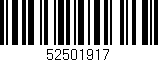 Código de barras (EAN, GTIN, SKU, ISBN): '52501917'