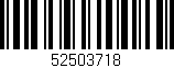 Código de barras (EAN, GTIN, SKU, ISBN): '52503718'