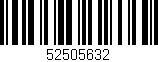 Código de barras (EAN, GTIN, SKU, ISBN): '52505632'