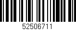 Código de barras (EAN, GTIN, SKU, ISBN): '52506711'