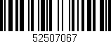 Código de barras (EAN, GTIN, SKU, ISBN): '52507067'