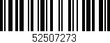Código de barras (EAN, GTIN, SKU, ISBN): '52507273'