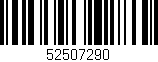 Código de barras (EAN, GTIN, SKU, ISBN): '52507290'