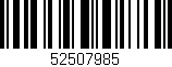 Código de barras (EAN, GTIN, SKU, ISBN): '52507985'