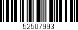 Código de barras (EAN, GTIN, SKU, ISBN): '52507993'