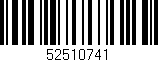Código de barras (EAN, GTIN, SKU, ISBN): '52510741'