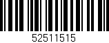 Código de barras (EAN, GTIN, SKU, ISBN): '52511515'