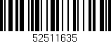 Código de barras (EAN, GTIN, SKU, ISBN): '52511635'