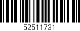 Código de barras (EAN, GTIN, SKU, ISBN): '52511731'