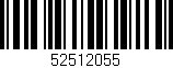Código de barras (EAN, GTIN, SKU, ISBN): '52512055'
