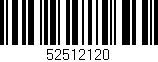 Código de barras (EAN, GTIN, SKU, ISBN): '52512120'