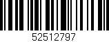 Código de barras (EAN, GTIN, SKU, ISBN): '52512797'