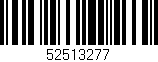 Código de barras (EAN, GTIN, SKU, ISBN): '52513277'
