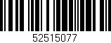 Código de barras (EAN, GTIN, SKU, ISBN): '52515077'