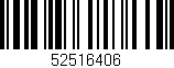 Código de barras (EAN, GTIN, SKU, ISBN): '52516406'