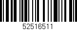 Código de barras (EAN, GTIN, SKU, ISBN): '52516511'