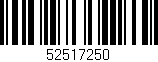 Código de barras (EAN, GTIN, SKU, ISBN): '52517250'