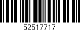 Código de barras (EAN, GTIN, SKU, ISBN): '52517717'