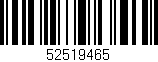Código de barras (EAN, GTIN, SKU, ISBN): '52519465'