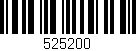 Código de barras (EAN, GTIN, SKU, ISBN): '525200'