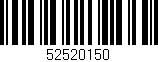 Código de barras (EAN, GTIN, SKU, ISBN): '52520150'