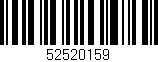 Código de barras (EAN, GTIN, SKU, ISBN): '52520159'